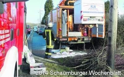 Einsatz am Altenhäger Friedhof