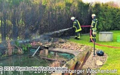 Brennende Hecke