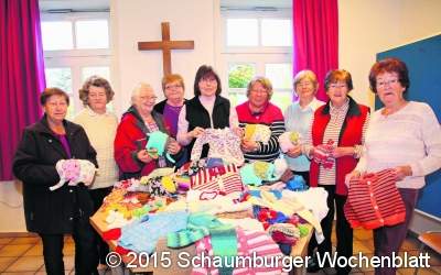 Frauenstrickkreis für Babys seit vielen Jahren aktiv