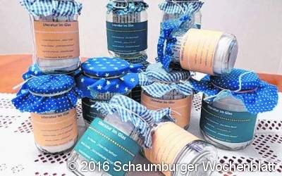 Literatur im Glas