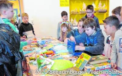 Kinder legen sich für Kinder ins Zeug
