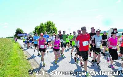 Laufbegeisterte am Start