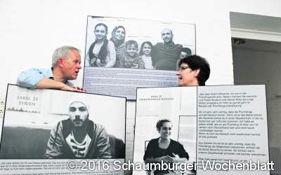 Der Flucht ein Gesicht geben