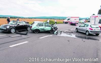 Verkehrsunfall mit Verletzten