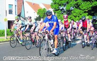 Radsportfans treten kräftig in die Pedalen