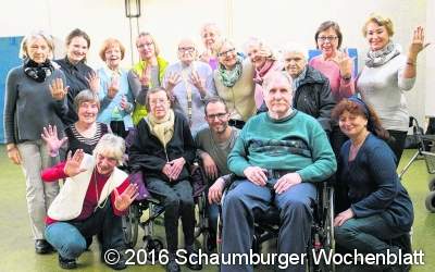 Senioren proben für den großen Auftritt