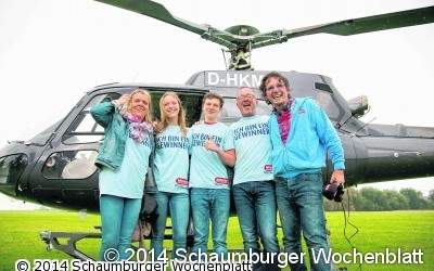 Familie Möhle siegt und fliegt