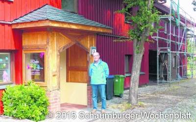 Kein Gerüst mehr am Kantorenhaus