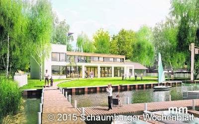 Neues Clubhaus für den  Segler-Verein Großenheidorn