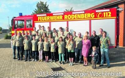 Mit neuen T-Shirts zum Wettkampf