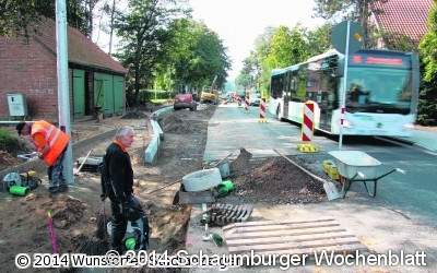 Verzögerung bei Arbeiten an der Fußgängerampel