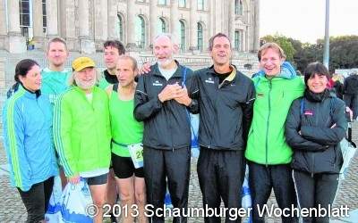 Scharf bestreitet seinen 110. Marathon Ehepaar nutzt Marathon zum 