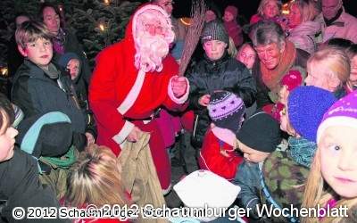 Der Nikolaus kommt zu Besuch