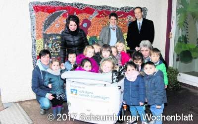 Damit sich die kleinen Beine ausruhen können