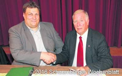 Joachim Schwidlinski tritt vierte Amtsperiode an