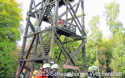 Mit 300 Bar Luftdruck auf der Übungsstrecke unterwegs