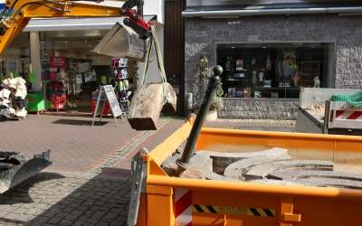Umpflasterung in Niedern- und Obernstraße rückt näher