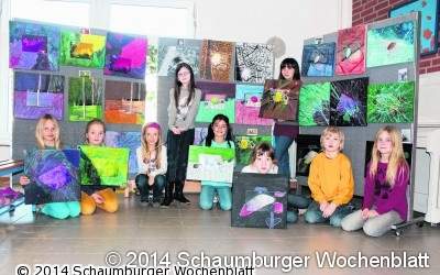 Kleine Künstler feiern allererste Vernissage