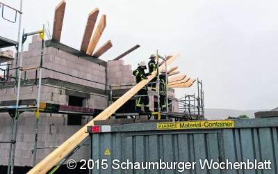 Stürmische Stunden für die Wehren