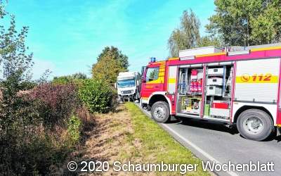 Schwerer Unfall auf der B 83