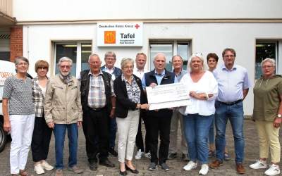 Gemeinschaftsaktion bringt hohe Spende