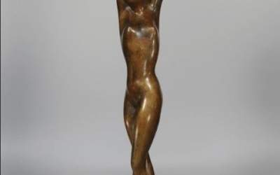 Abstrakte weibliche Figur statt belangloser Minerva-Kopf