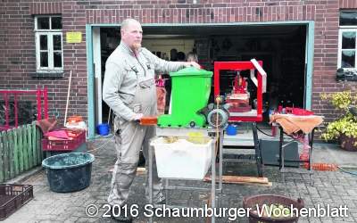 Rehrener pressen mehr als 3300 Liter Saft
