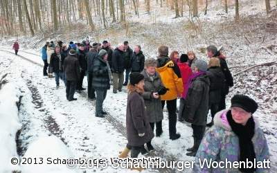 Winterwanderung der Siedler