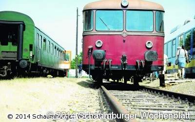 Mit der Bahn auf heißen Gleisen unterwegs
