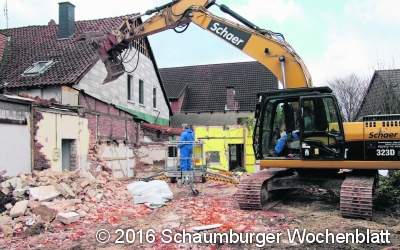Gemeinde lässt Haus in der Lange Straße abreißen