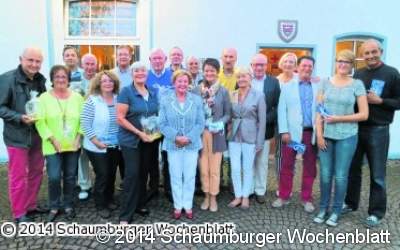 Beifall für die Organisatorin