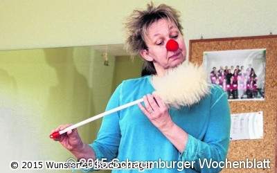 Theater mit roten Nasen