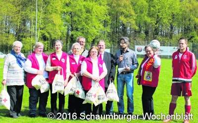 Runde Sache vom DRK Loccum für den TSV