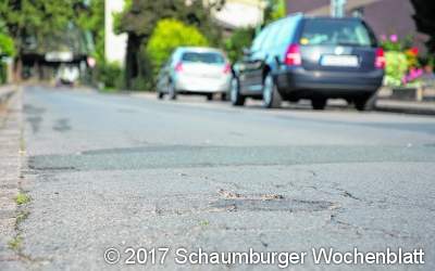Stadt schickt Straßen in Sanierung