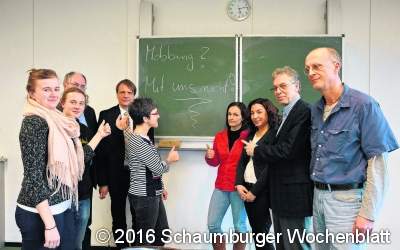 Damit Mobbing hier keine Chance hat