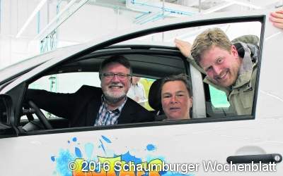 ﻿Luthermobil wirbt für Musical