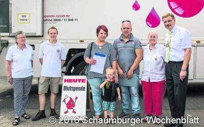 33 Erstspender gekommen