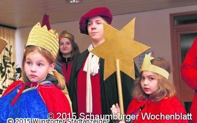 Kaspar, Melchior und Balthasar unterwegs für den guten Zweck