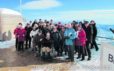 Sonniges Wintercampen