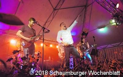 Und schon ist die Party im Gange
