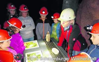 Ferienspaß im Kinderbergwerk