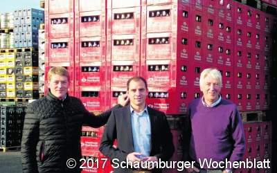 Maik Beermann zu Besuch bei Getränke Damke