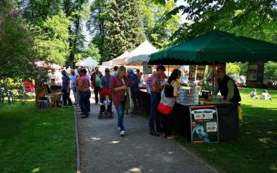Bauernmarkt im Englischen Garten
