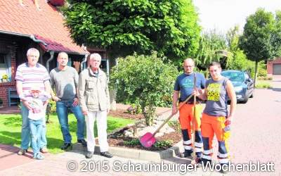 Alle Anwohner loben die gute Pflege des Bauhofes