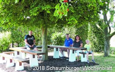 Auch Spaziergänger dürfen hier gerne Platz nehmen