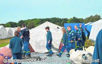 Eine Woche Engagement und Spaß in Blau