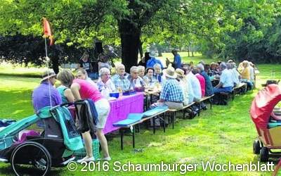 Freude über Besucher