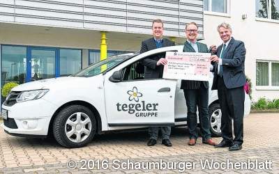 Die Tegeler-Gruppe wünscht allzeit gute Fahrt