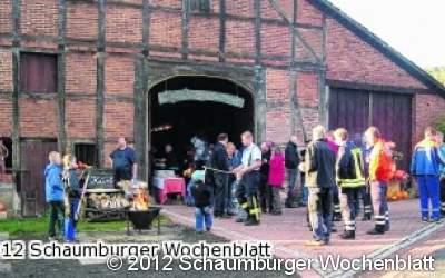 Lagerfeuer auf dem Beißner-Hof