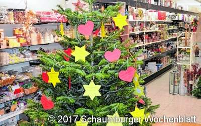 Der Wunschbaum steht ab dem 2. Dezember bei Bockelmann